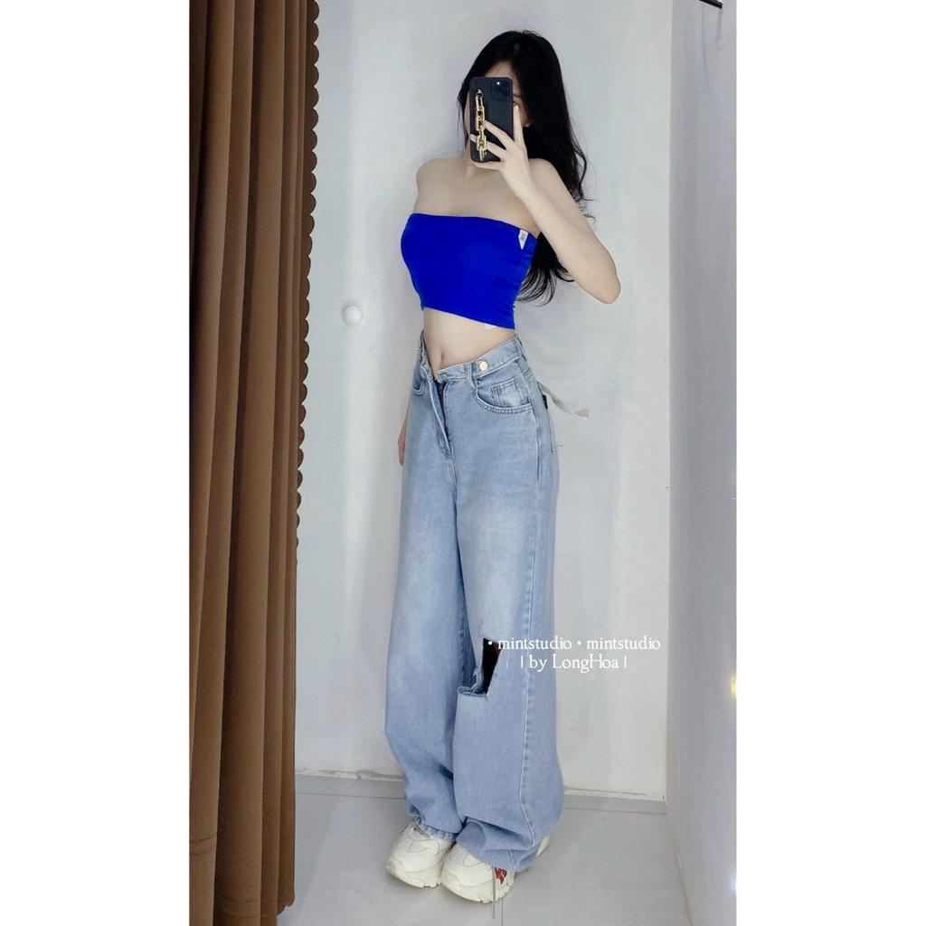 Áo ống trơn bozip ảnh thật