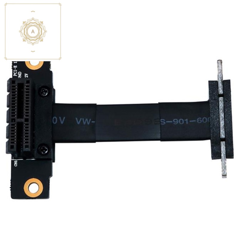 Dây cáp mở rộng Pcie X1 90 độ 3.0 X1 đến X1 8gbps Pci Express 1x Riser Card - 5cm