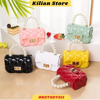 Túi xách cho bé, túi xách quai ngọc mini bé gái - kilian store