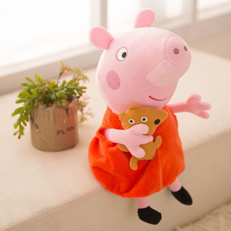 đồ chơi nhồi bông Hình Gia Đình Heo Peppa 20-110cm