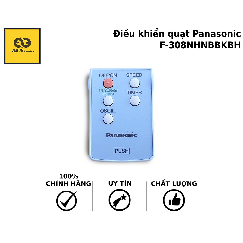 [REMOTE] Điều khiển quạt Panasonic - F-308NHNBBKBH