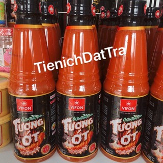 [Mẫu mới] Tương ớt Vifon vị cay bùng nổ chai 560g