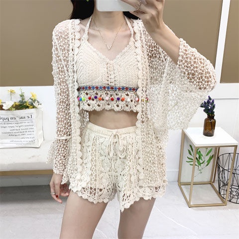Set Ren Đi Biển Bikini Kiểu 10 | Smide Clothing