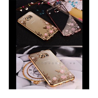 Ốp dẻo hình hoa Samsung Galaxy S6 Edge Plus