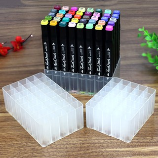 Đế gác Bút màu vẽ Acrylic 12, 30, 40 ô đựng