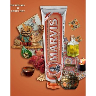 Kem Đánh Răng Marvis Ginger Mint - 25ml & 85ml