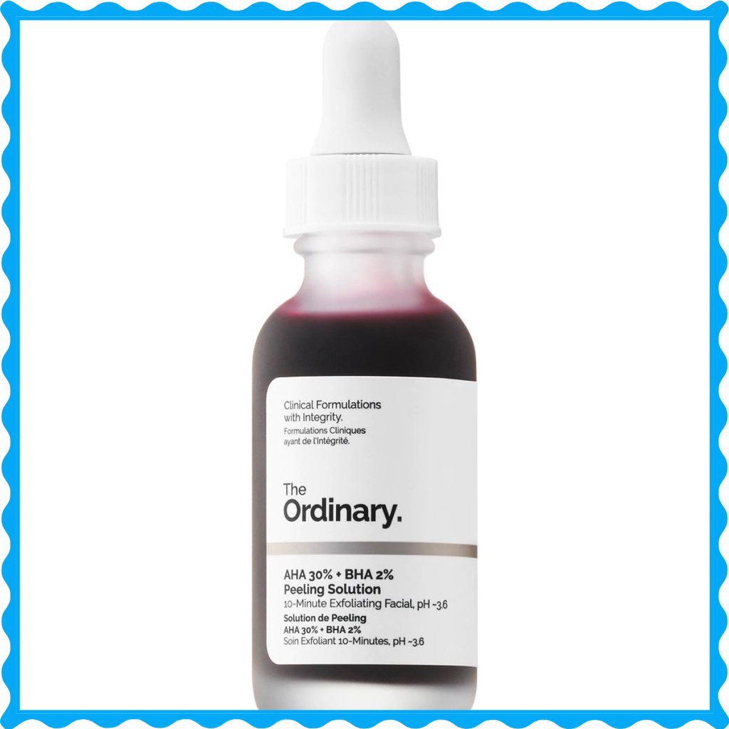 Tẩy Tế Bào Chết Mặt The Ordinary AHA 30% + BHA 2% Peeling Solution 30ml ʚɞꋫ