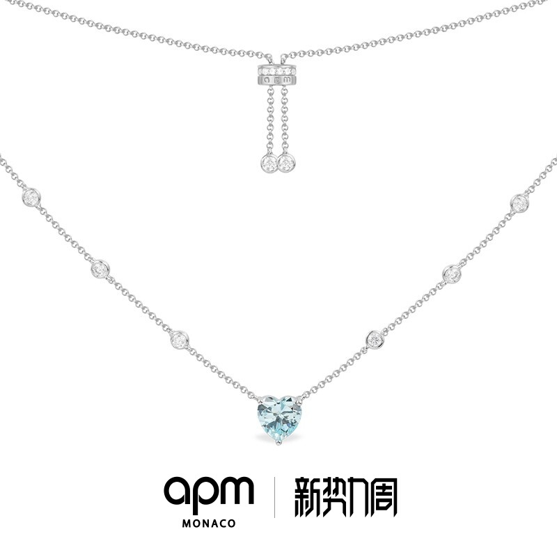 Hàng Mới Về Dây Chuyền Mặt Hình Monaco Độc Đáo XX54245
