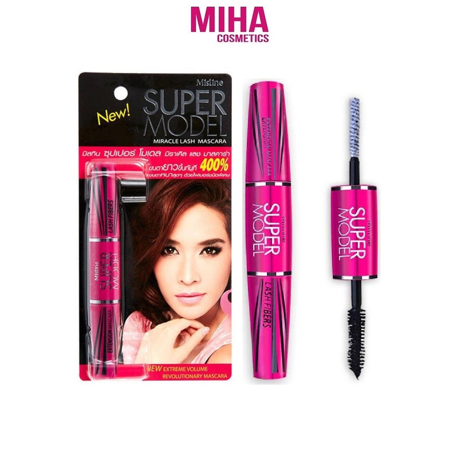 Mascara 2 đầu Mistine Super Model Thái Lan