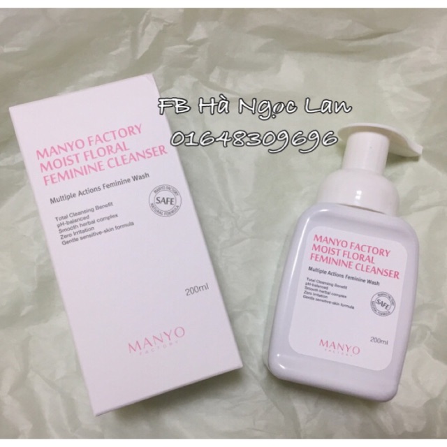 Dung dịch vệ sinh Manyo Factory Moist Floral Feminine Cleanser Shopee Việt Nam