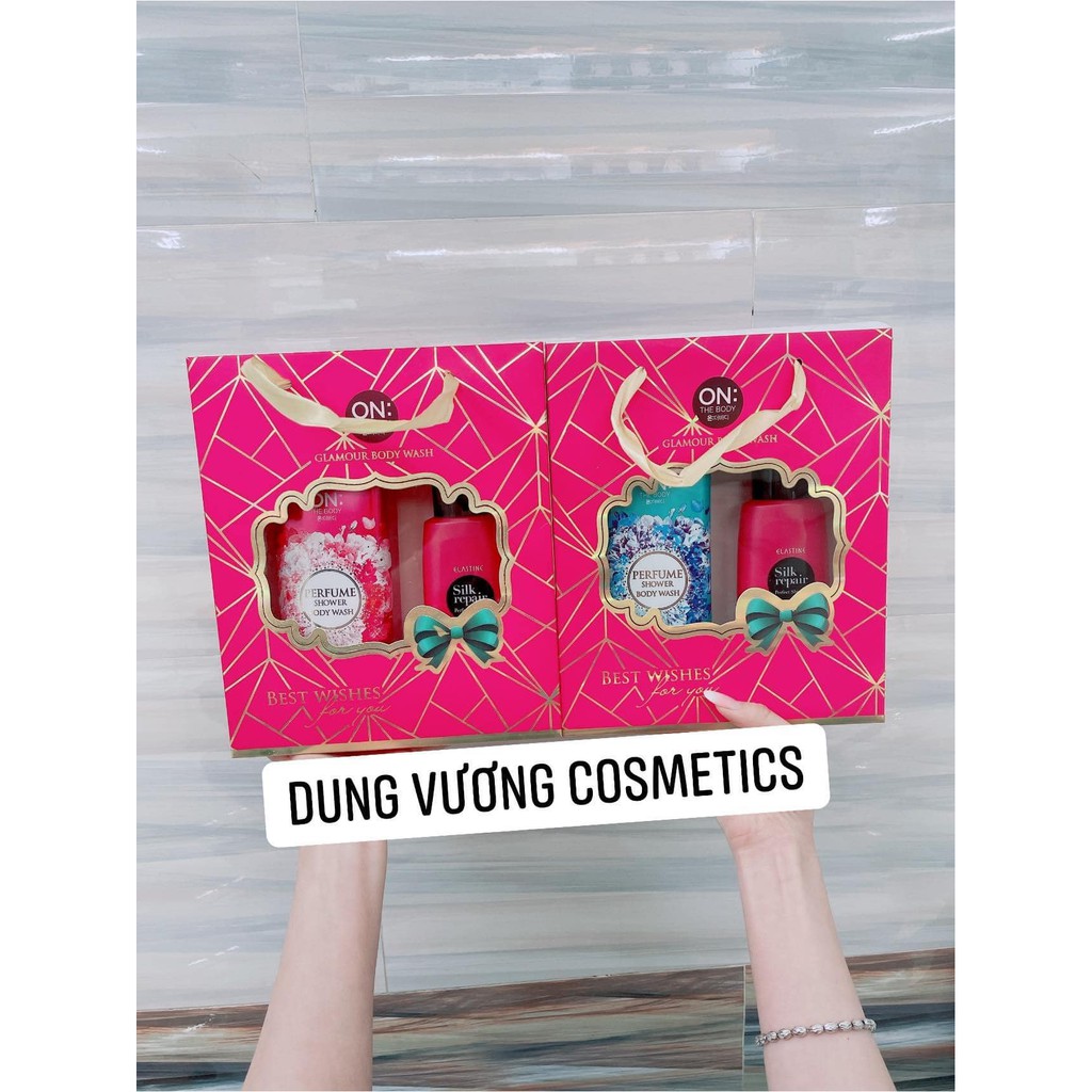 Set Sữa tắm và Dầu gội On The Body