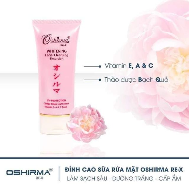 GEL RỬA MẶT OSHIRMA RE 60ml