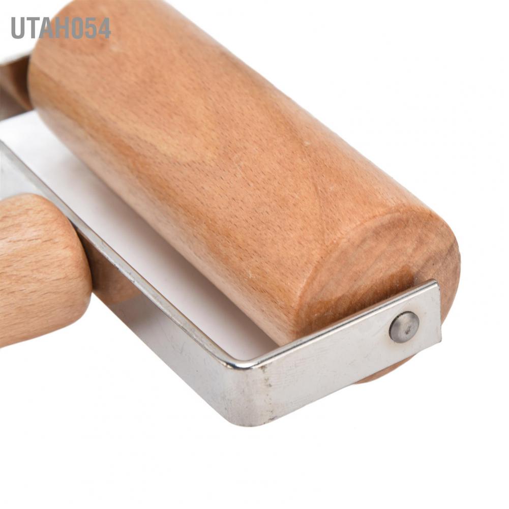 Utah054 Pizza Roller Multifunctional Fine Polishing Smoother Surfaces Practical Wood Pastry for Home Cake Shop