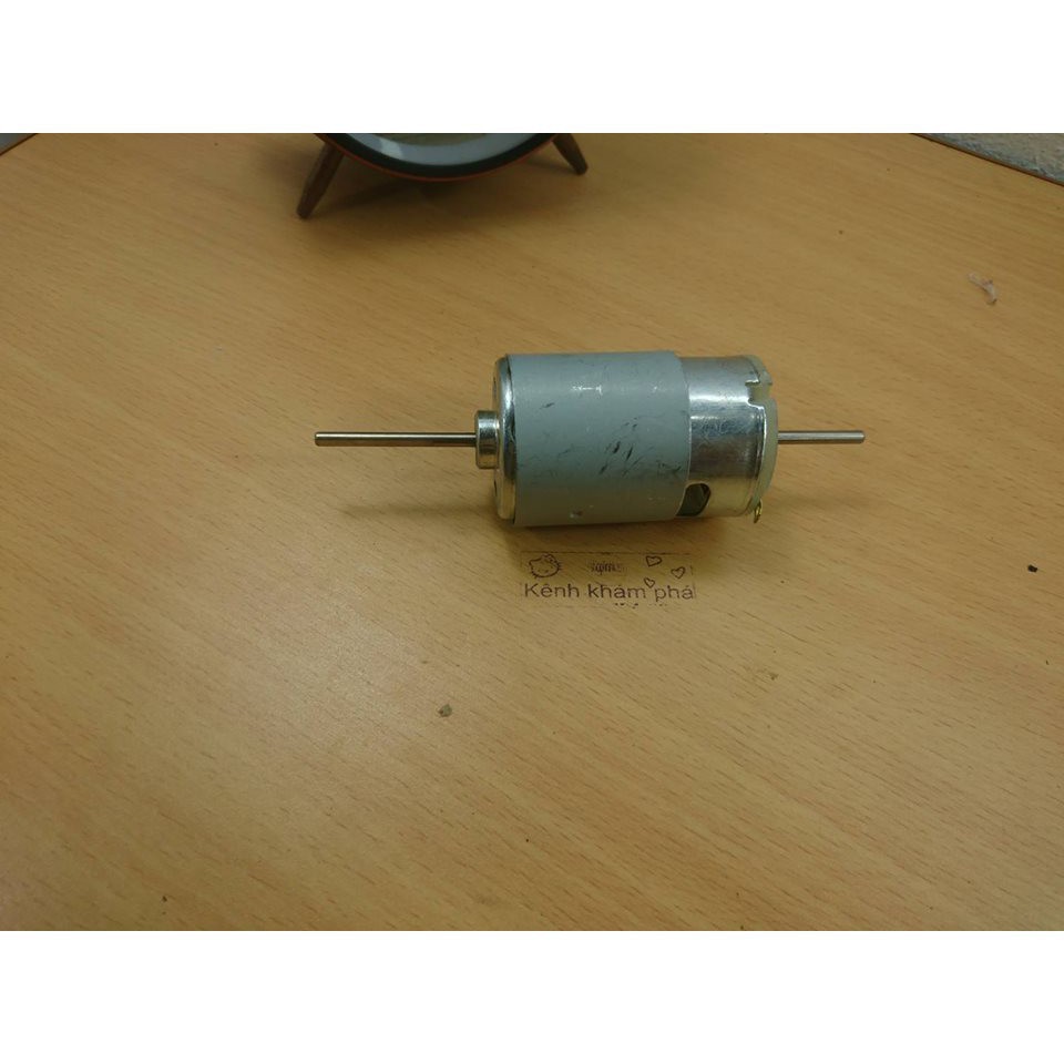 Động cơ 550 12v chế quạt