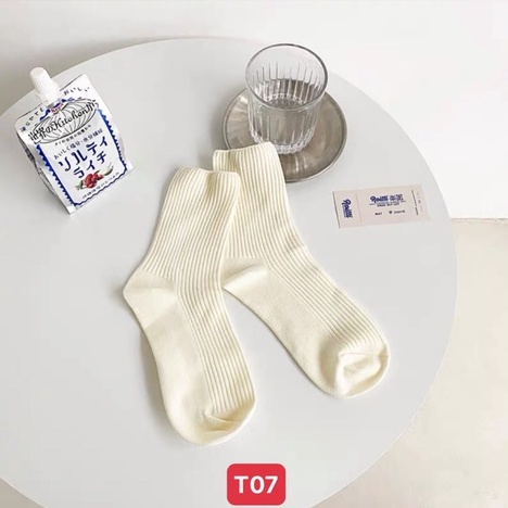Tất nữ cổ cao hàn quốc cao cấp cute vớ nữ SHOESCARE T05