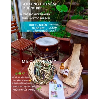 Cỏ mần trầu dưỡng tóc khoẻ mượt.