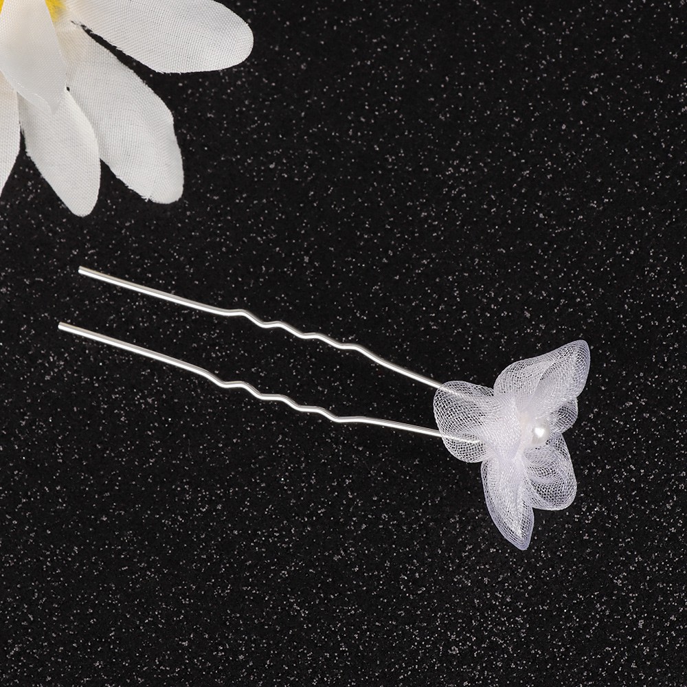 Trâm Cài Áo Hình Hoa Và Bướm Đính Ngọc Trai Giả Thời Trang