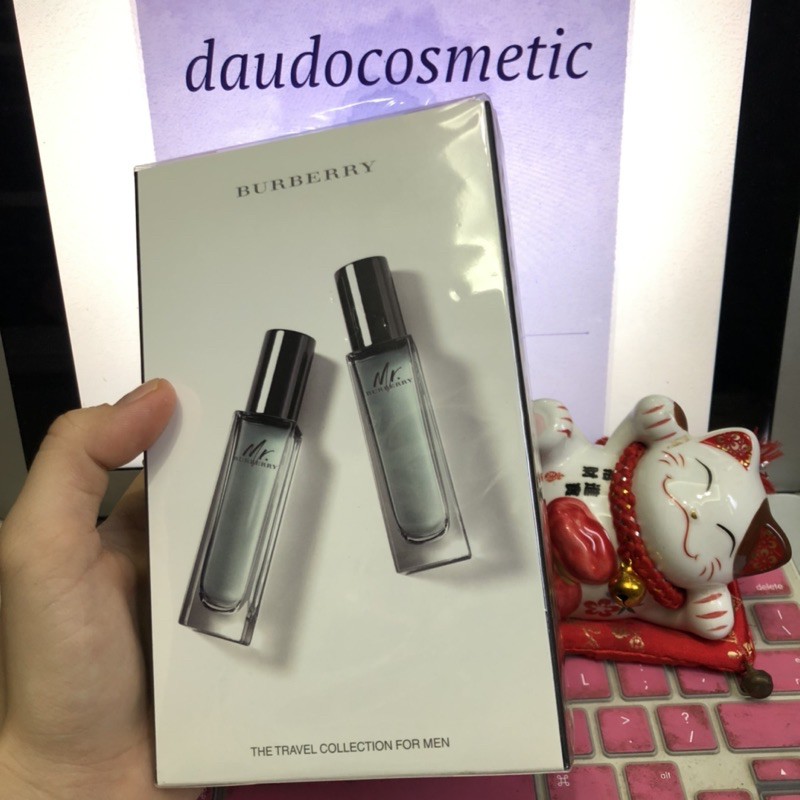 [ set fullsize ] Set Nước hoa Burrberry Mr Burberry EDT 30ml x 2