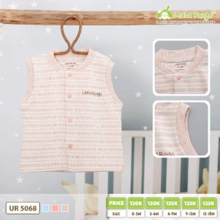 Áo gile kẻ 2 màu Uala Rogo