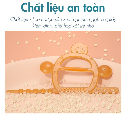 Gặm Nướu Đeo Tay Trẻ Em Misuta Chống Rơi Đồ Chơi An Toàn Cho Bé