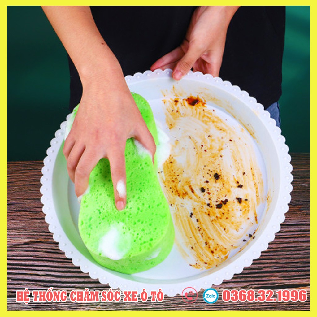 Bọt Biển Đa Năng Rửa Xe, Lau Xe, Lau Bát, Lau Nhà Cao Cấp