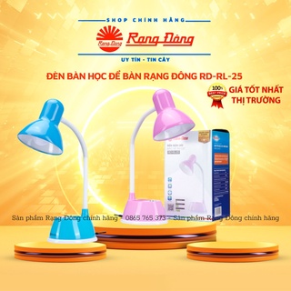Đèn học để bàn RẠNG ĐÔNG chống cận, đèn bàn RL-25 - 5W, ánh sáng trắng, sáng vàng