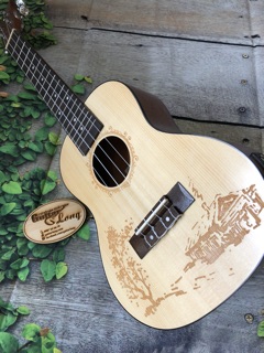 Đàn Ukulele Concert Gỗ Thông EQ-CB25