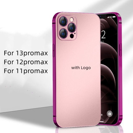 Ốp điện thoại TPU mềm nhám mạ điện bảo vệ camera sang trọng thích hợp cho Iphone 12 11 Pro Max Mini X Xr Xs 7 8 Plus
