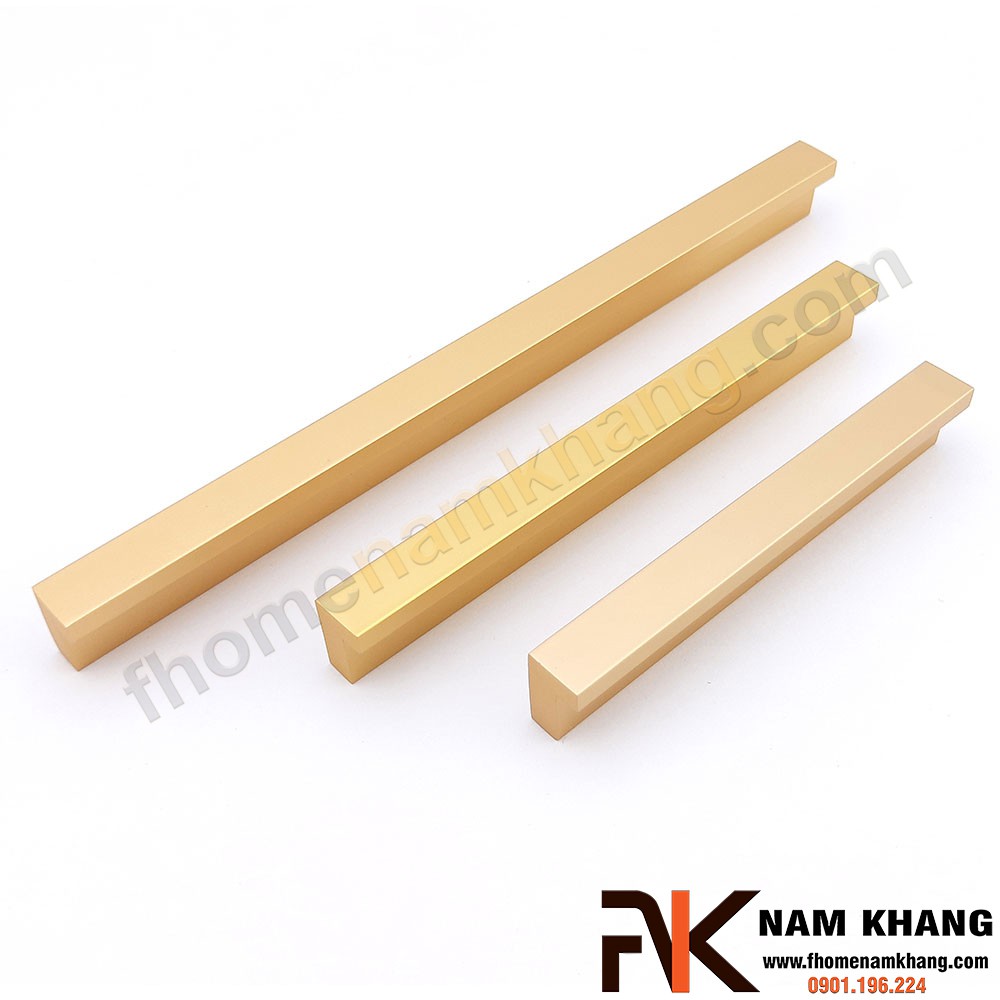 Tay nắm tủ dạng thanh nhôm NK014-V (Màu Vàng)