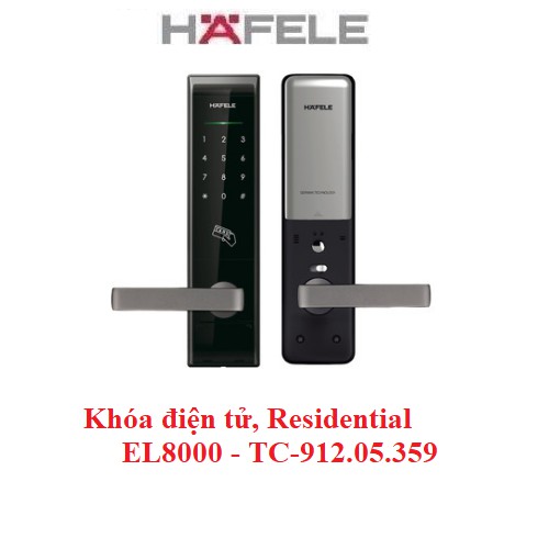 Khóa điện tử, Residential EL8000 - TC 912.05.359