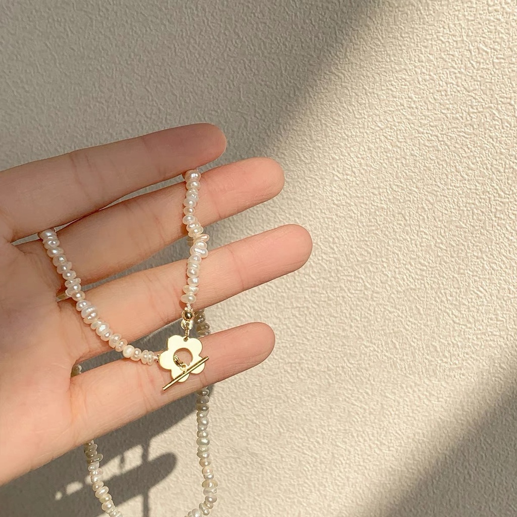 Dây Chuyền Đính Ngọc Trai Giả Cao Cấp Sang Trọng Thời Trang Dành Cho Nữ