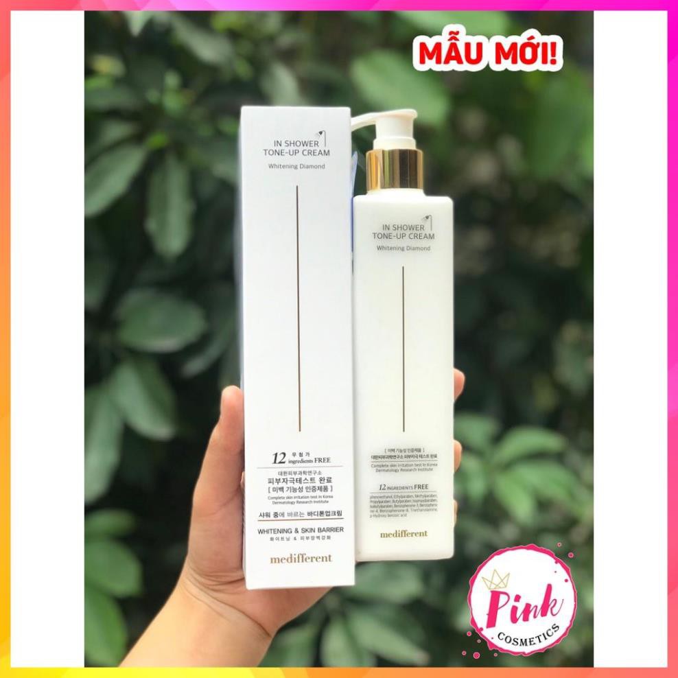 [AUTH] [Hàng có bill đặt mua] Sữa Tắm Truyền Trắng Medifferent In Shower Tone Up Cream hàng chuẩn auth