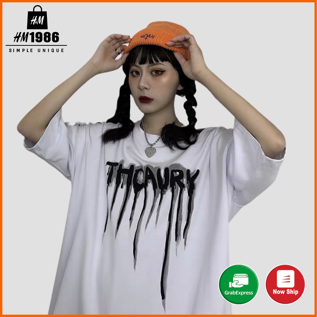 Áo thun tay lỡ form rộng unisex HM1986 3122