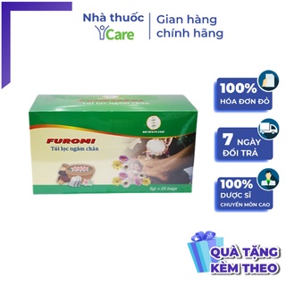 [QUÀ TẶNG] Furomi hộp 20 gói túi lọc thảo dược ngâm chân từ thảo dược