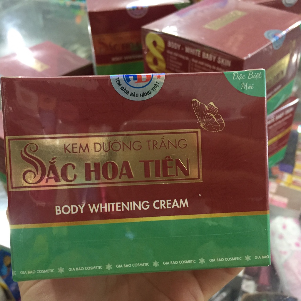 KEM DƯỠNG TRẮNG SẮC HOA TIÊN 150gam giá bao bì 379.000vnđ