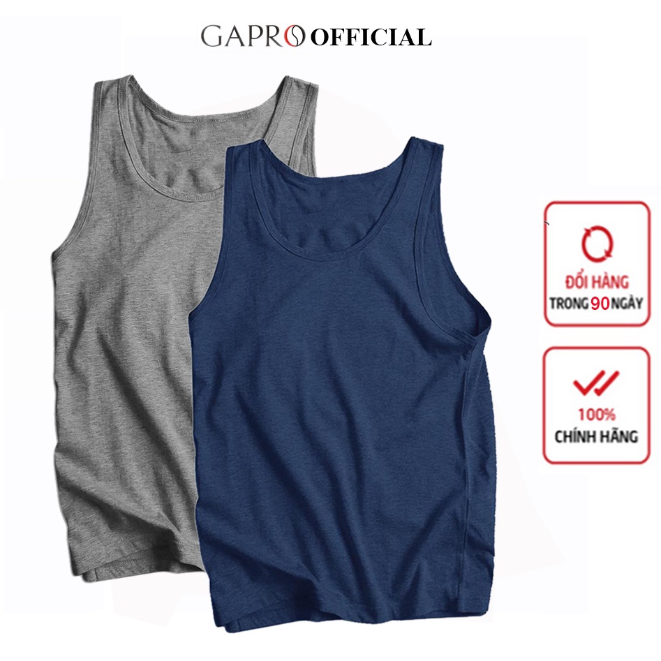 combo 2 áo thun ba lỗ nam cao cấp gapro