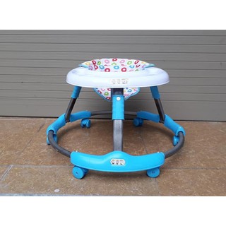 [Giá sỉ] Tập đi Cao cấp 3 chân Baby Love có bàn ăn dặm, gấp gọn