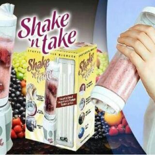 [SHOPEE TRỢ GIÁ KHỦNG] Máy Xay Sinh Tố 2 cối Mini Shake Take