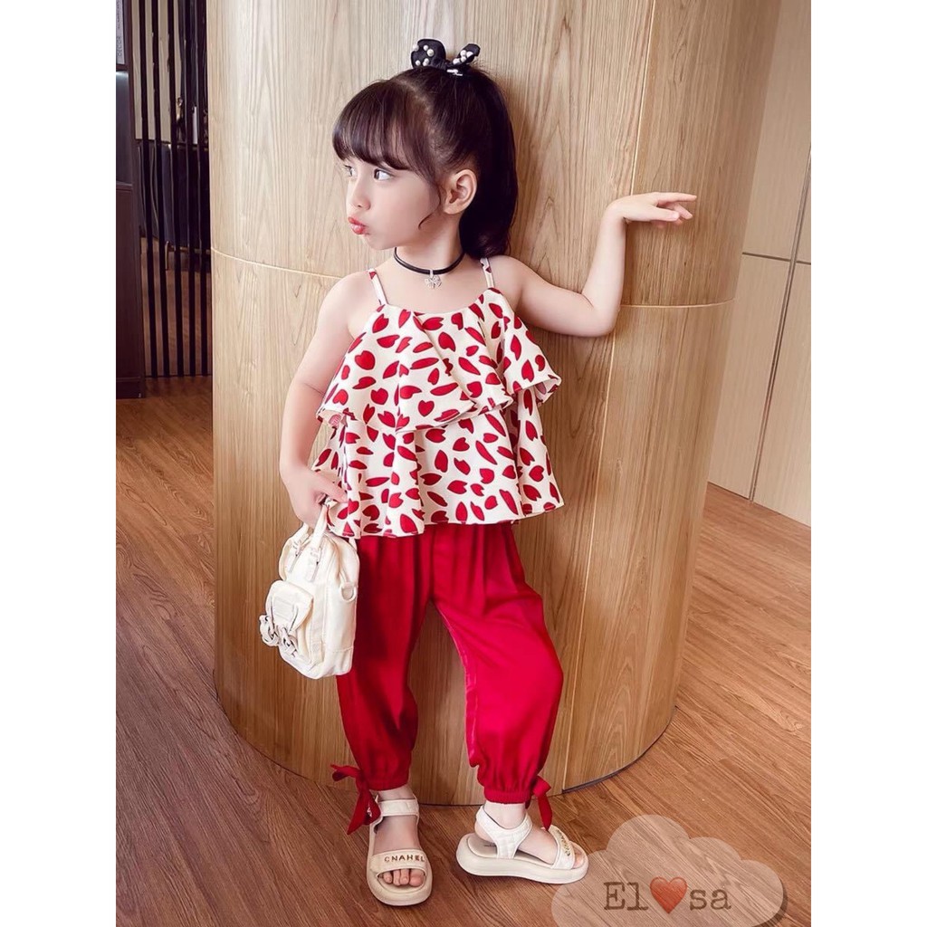 BỘ ĐỒ BÉ GÁI    BỘ 2 DÂY TẦNG