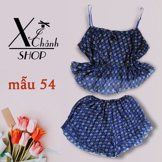 Đồ bộ voan  2 tầng hàng big size