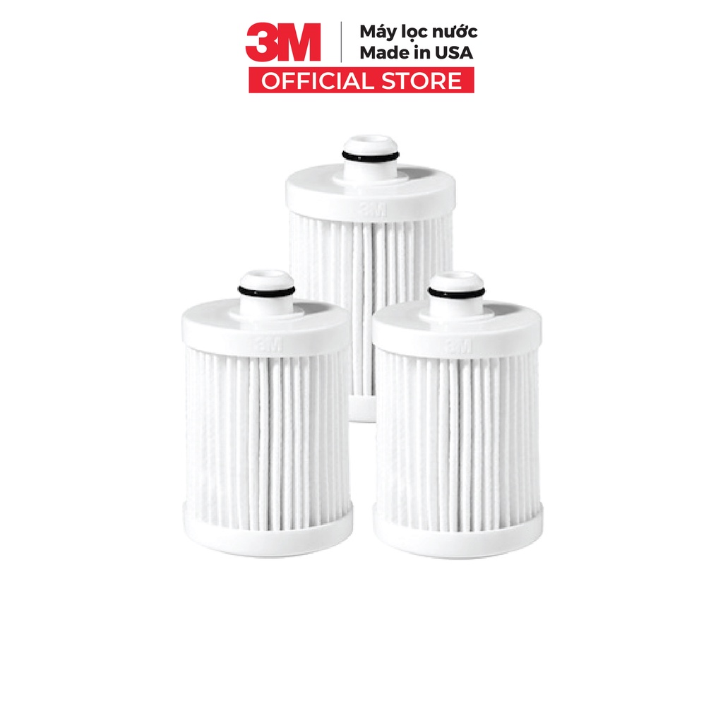 Bộ 3 Lõi Lọc Nước Dành Cho Thiết Bị Lọc Nhà Tắm 3M HSF-IS (3M HSF-IR)