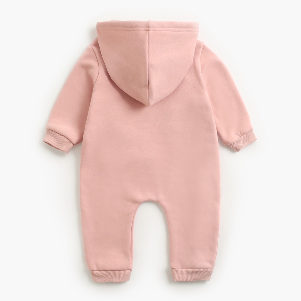 Áo Liền Quần Sanlutoz Bằng Vải Cotton Có Nón Dành Cho Bé Gái