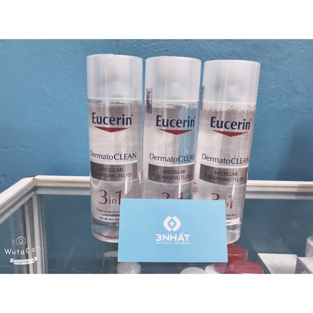 Nước tẩy trang Eucerin Dermato Clean 3in1💦 .