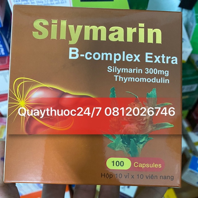 BỔ GAN SILYMARIN GIÚP THANH NHIỆT(100 viên )