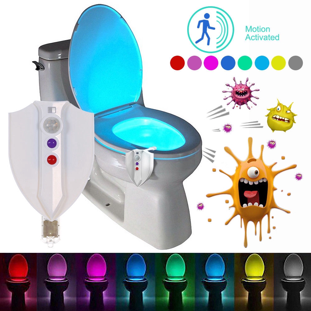 ⚡️𝐅𝐑𝐄𝐄 𝐒𝐇𝐈𝐏⚡️ Đèn Led Cảm Biến Khử Mùi Cho Toilet