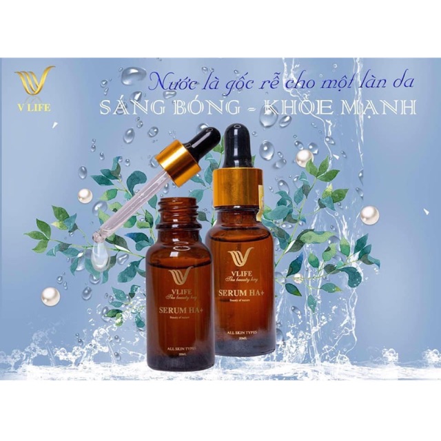 [ Mua 2 tặng 1] Serum Ha plus Vlife