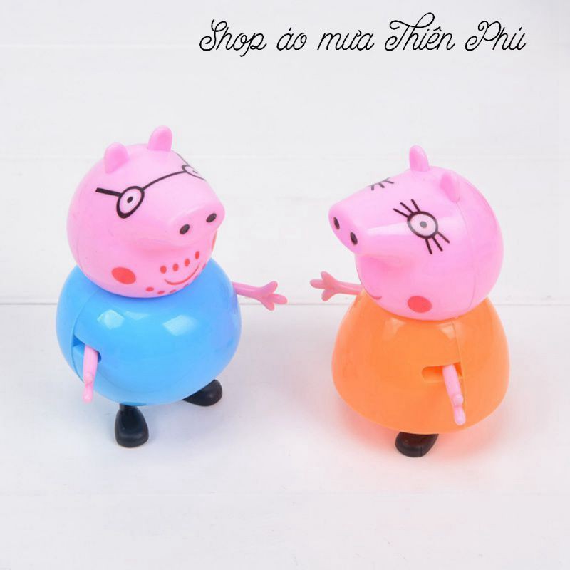 Đồ chơi búp bê gia đình heo Peppa