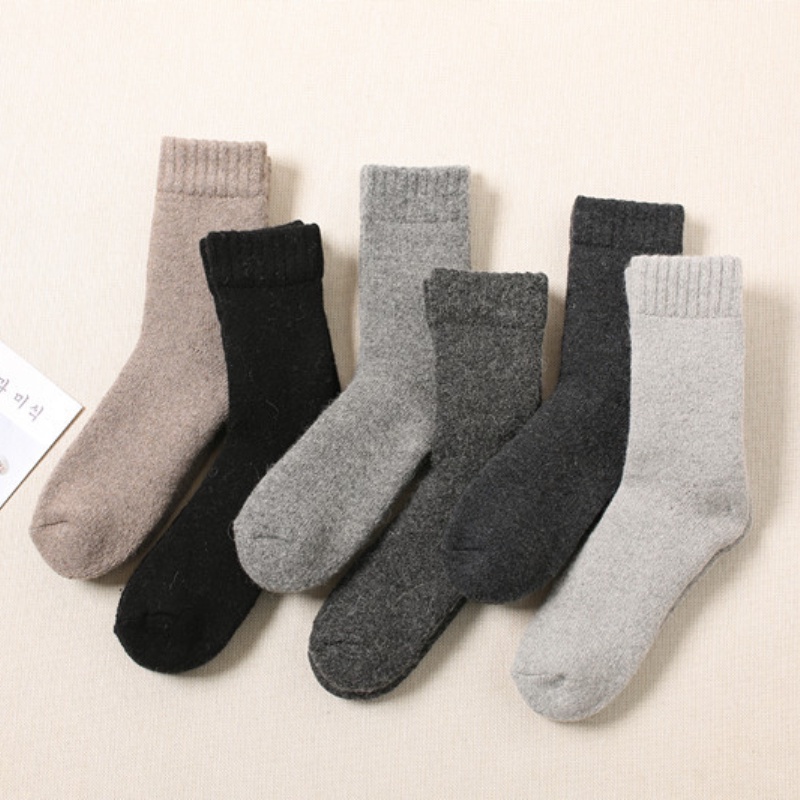 Vớ Len Giữ Ấm Mùa Đông Mềm Mại Cho Nam