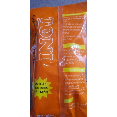 Ổ dài Toni 3 Ổ cắm với dây dài 3m và 5m