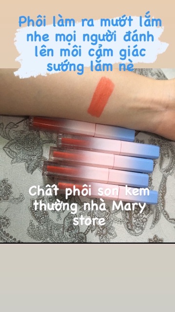 Phôi son kem nấu sẵn